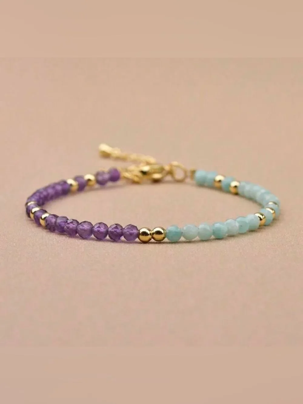 Boho beaded bracelet #2696
